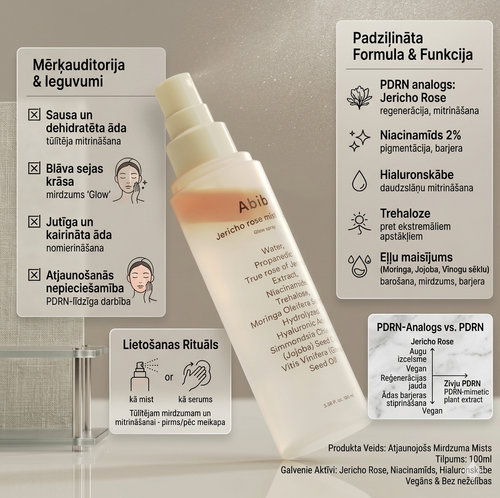 Abib – Jericho Rose Mist Serum Glow Spray – 100 ml