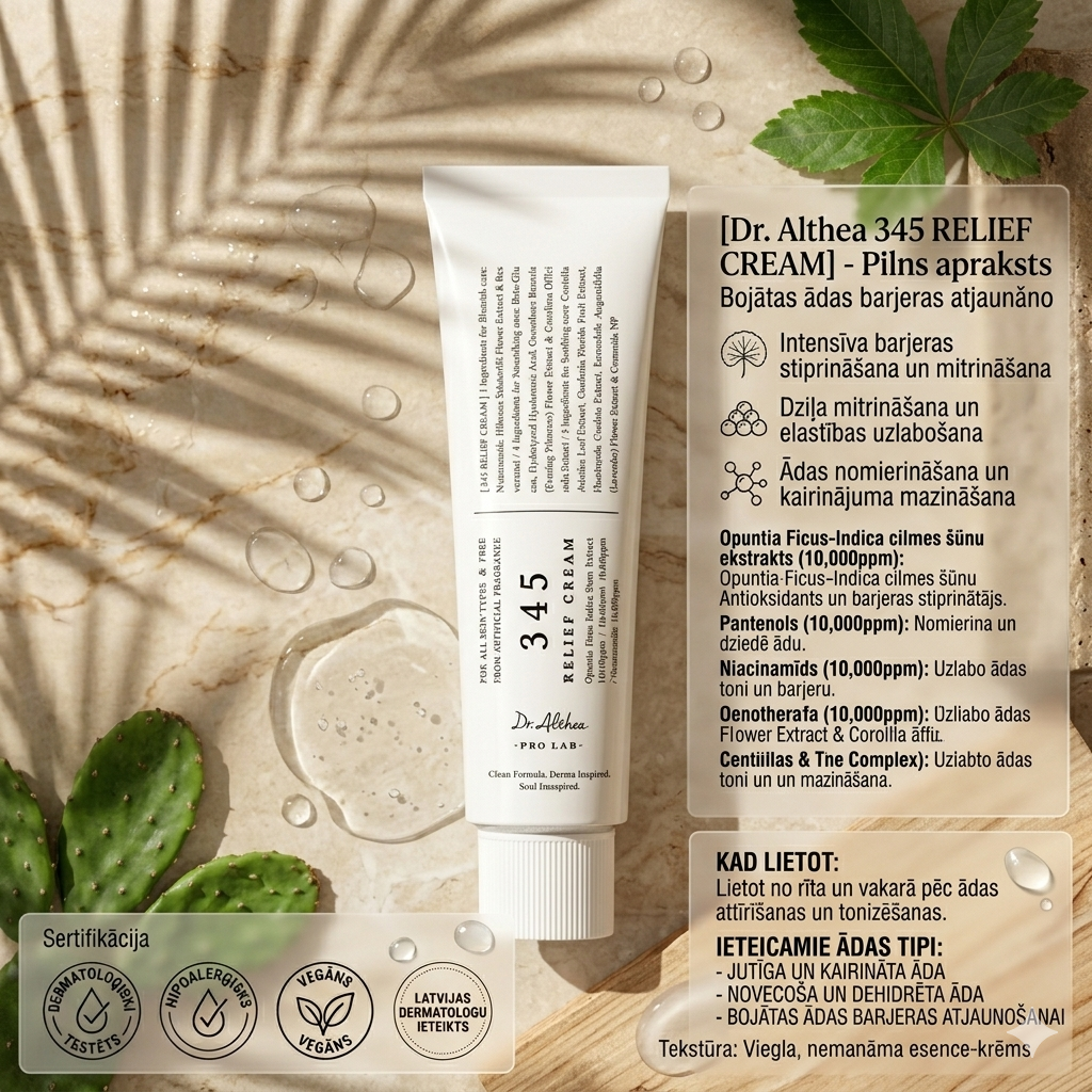 Dr. Althea – 345 Relief Cream – 50 ml
