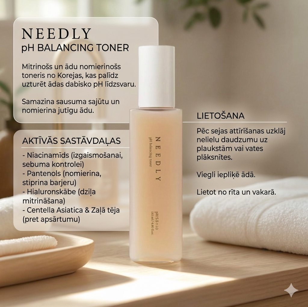 NEEDLY – PH balancing toner– 145 ml