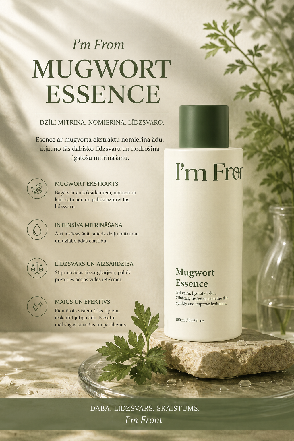 I'm From – Mugwort Essence – 150 ml