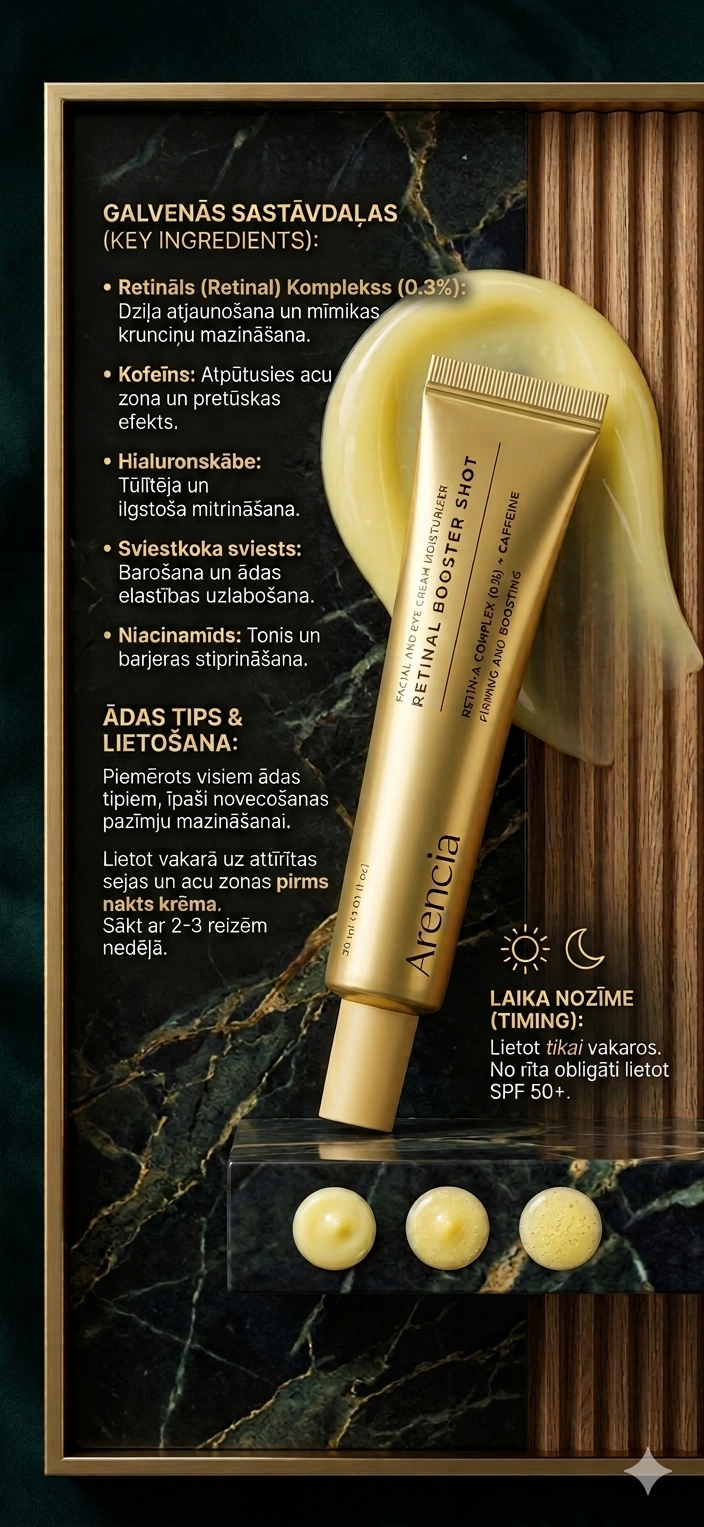 Arencia – Retinal Booster Shot – 30 ml