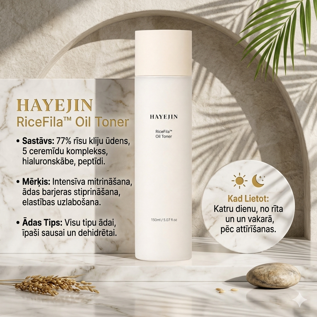 HAYEJIN – RiceFila eļļas toneris – 150 ml