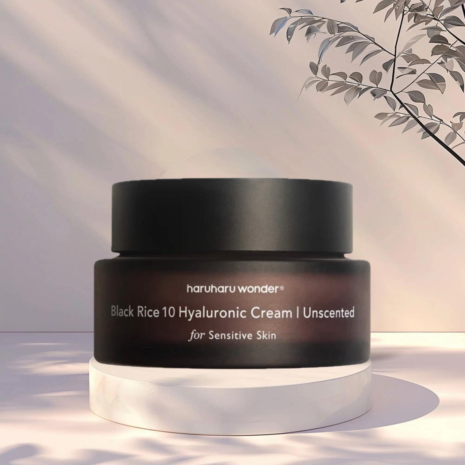 Haruharu Wonder – Black Rice 10 Hyaluronic cream unscented, 50 ml