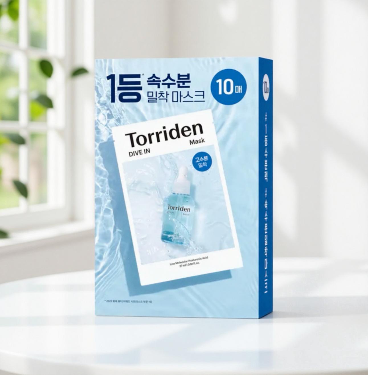 Torriden – DIVE-IN Low molecular Hyaluronic Acid mask pack