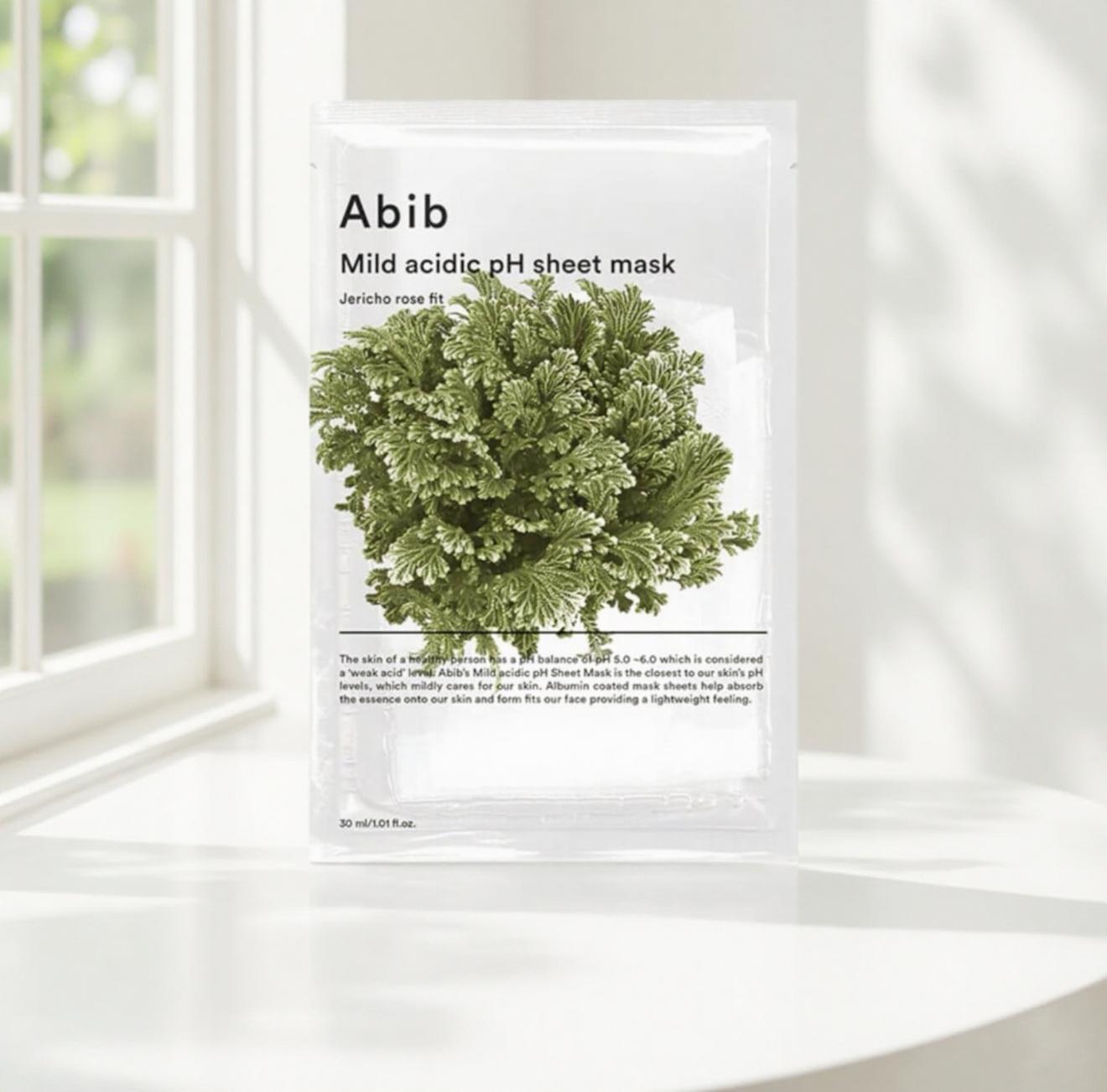 Abib – Mild acidic ph sheet mask- (Jericho Rose Fit) – 30 ml